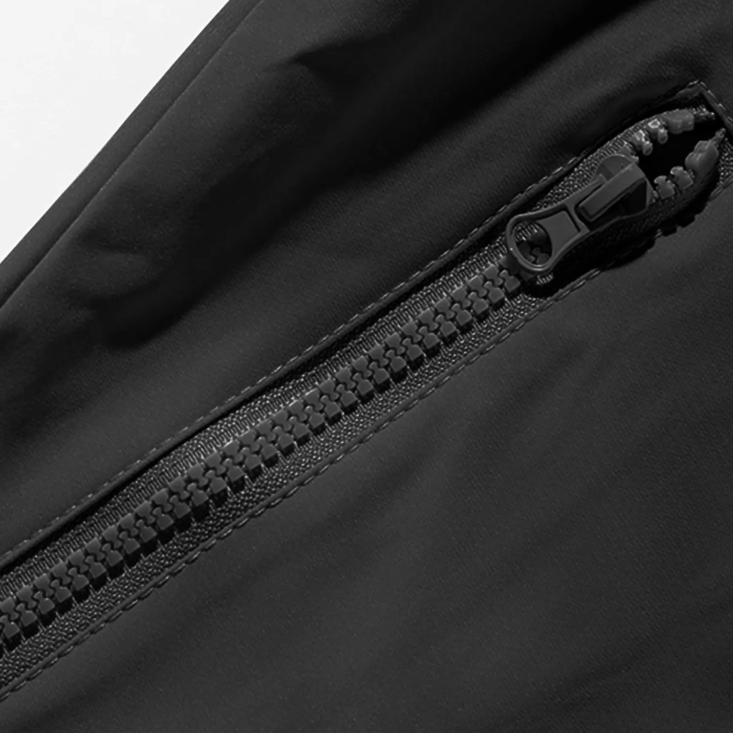 2024 Casual Drawstring Windproof Fashion Winter Outdoor Waterproof Long Sleeve Zipper Classic Solid Hooded Jacket