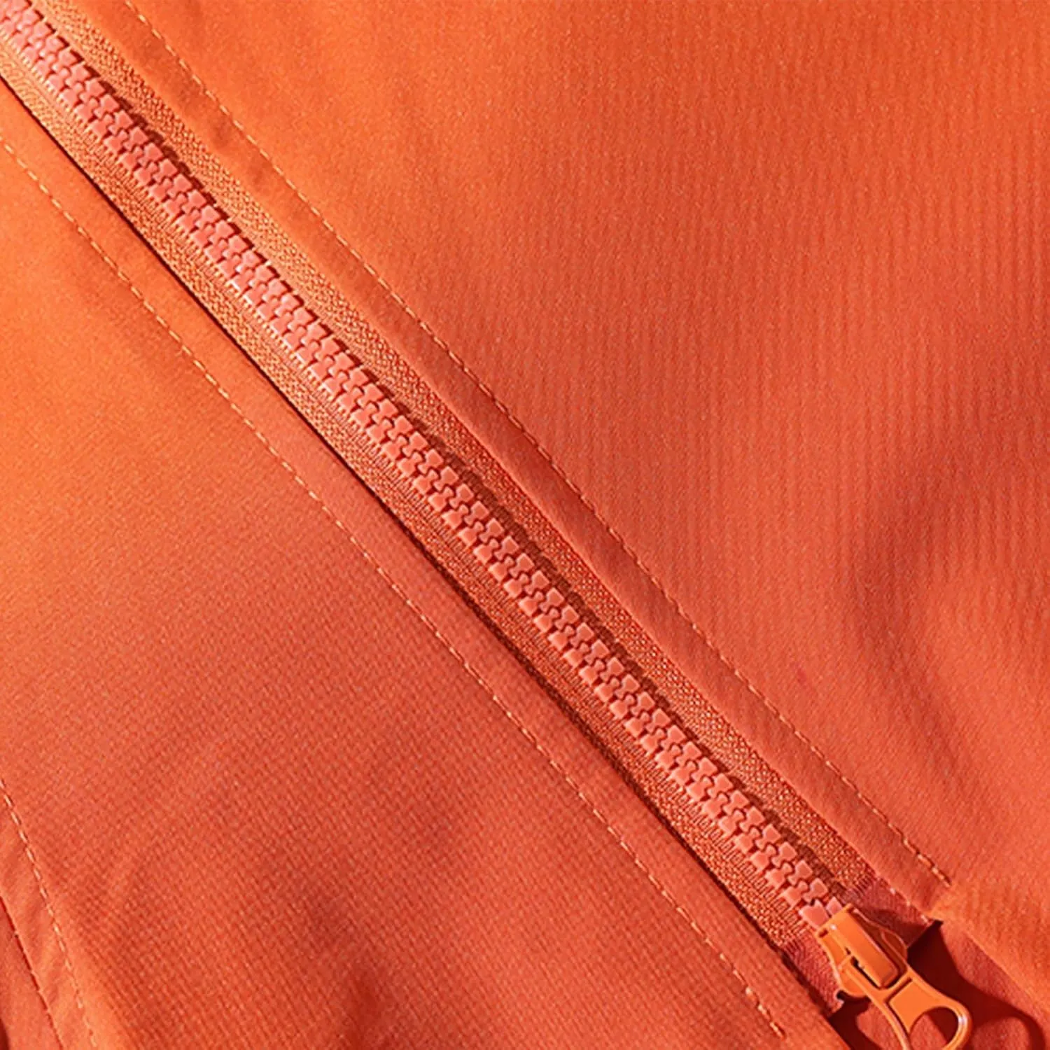 2024 Casual Drawstring Windproof Fashion Winter Outdoor Waterproof Long Sleeve Zipper Classic Solid Hooded Jacket