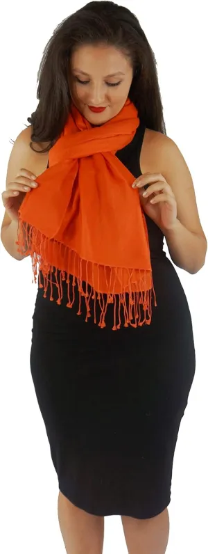 Beaded Shawl/Sequin Shawl/Beaded Scarf/Fancy Shawl/Fancy Scarf/Scarf Shawl/Wrap (Tangerine Orange #2)