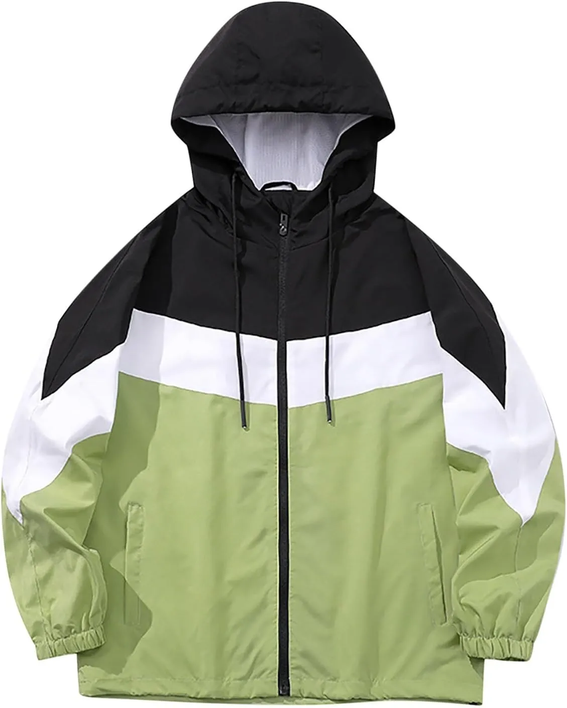 Binmer Mens Womens Rain Jackets Waterproof Windproof Warm Windbreaker Lightweight Rain Coat Outdoor Mountaineering Jackets