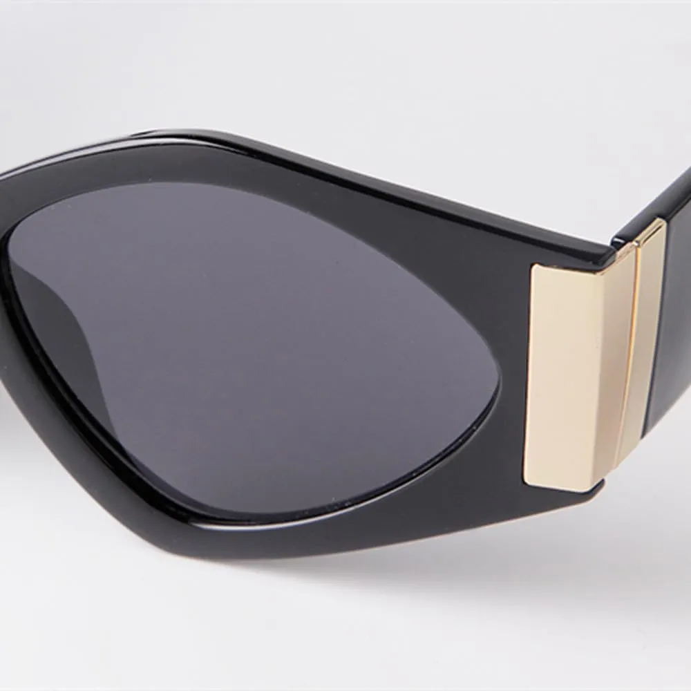 Cat Eye Sunglasses Women Shades Eyewear Vintage Punk Men Sun Glasses Female UV400