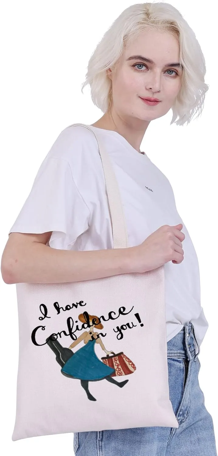 CMNIM The Sound of Inspired Music Gifts Makeup Bag Musical Movie Pouch I Have Confidence In You Broadway Theater Accessories Party Gifts (I Have Confidence In You TB)