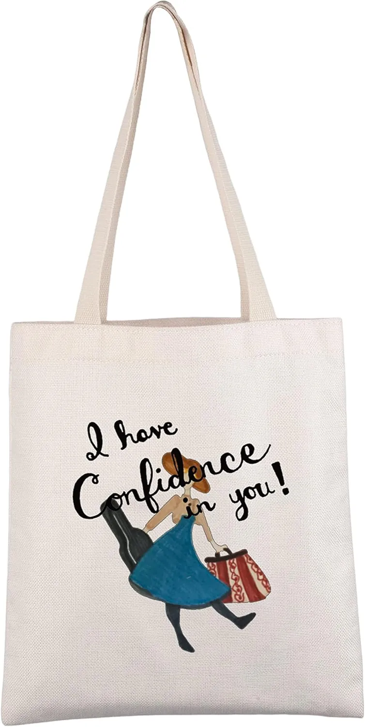 CMNIM The Sound of Inspired Music Gifts Makeup Bag Musical Movie Pouch I Have Confidence In You Broadway Theater Accessories Party Gifts (I Have Confidence In You TB)