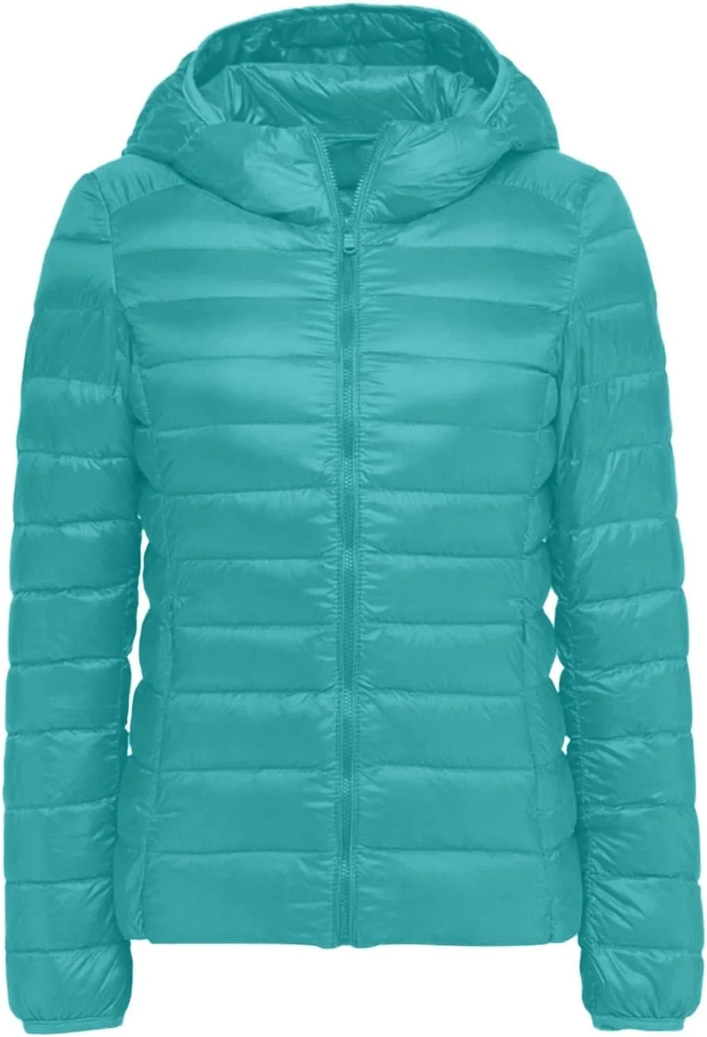 cooki Puffer Jacket Womens Winter Coats for Women Slim Fit Lightweight Packable Down Jacket Warm Quilted Puffer Outerwear