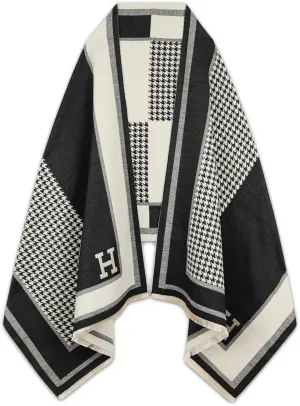 EXTREE Scarfs for Women Pashmina Silky Shawl Wrap for Evening Dressing Blanket Open Front Poncho Cape