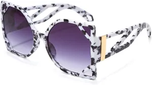 Fashion Female Sunglasses For Women Oversized Luxury Shades Sun Glasses UV400 Eyewear