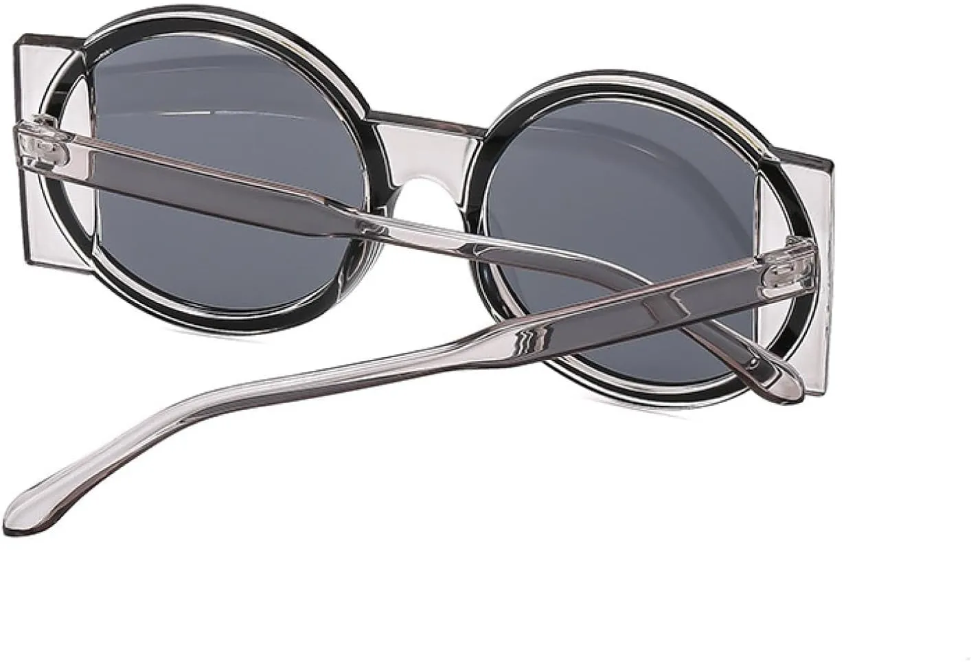 Fashion Oversized Circle Shape Sunglasses Women Retro Luxury Trendy Outdoors Street Photography Sun Glasses Uv400