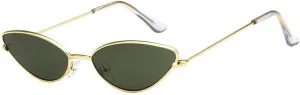 Fashion Small Cat Eye Sunglasses Women Vintage Eyeglasses Female Personality Glasses UV400