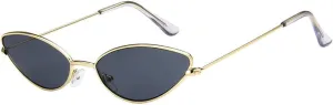 Fashion Small Cat Eye Sunglasses Women Vintage Eyeglasses Female Personality Glasses UV400