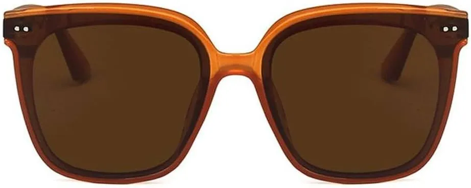 Fashion Vintage Rivets Big Sunglasses Women Sun Glasses For Men Driving Travel Female Shades Eyewear UV400
