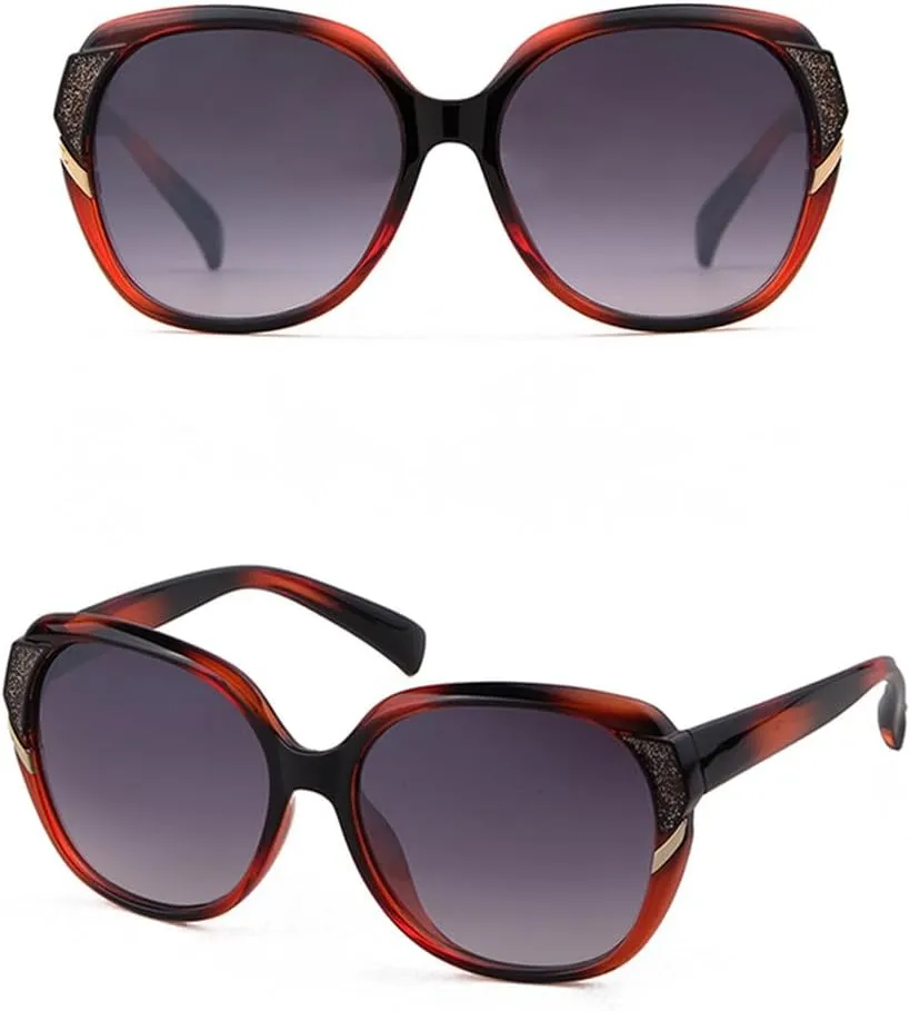 Fashion Vintage Sunglasses Women Retro Leopard Frame Sun Glasses Shades