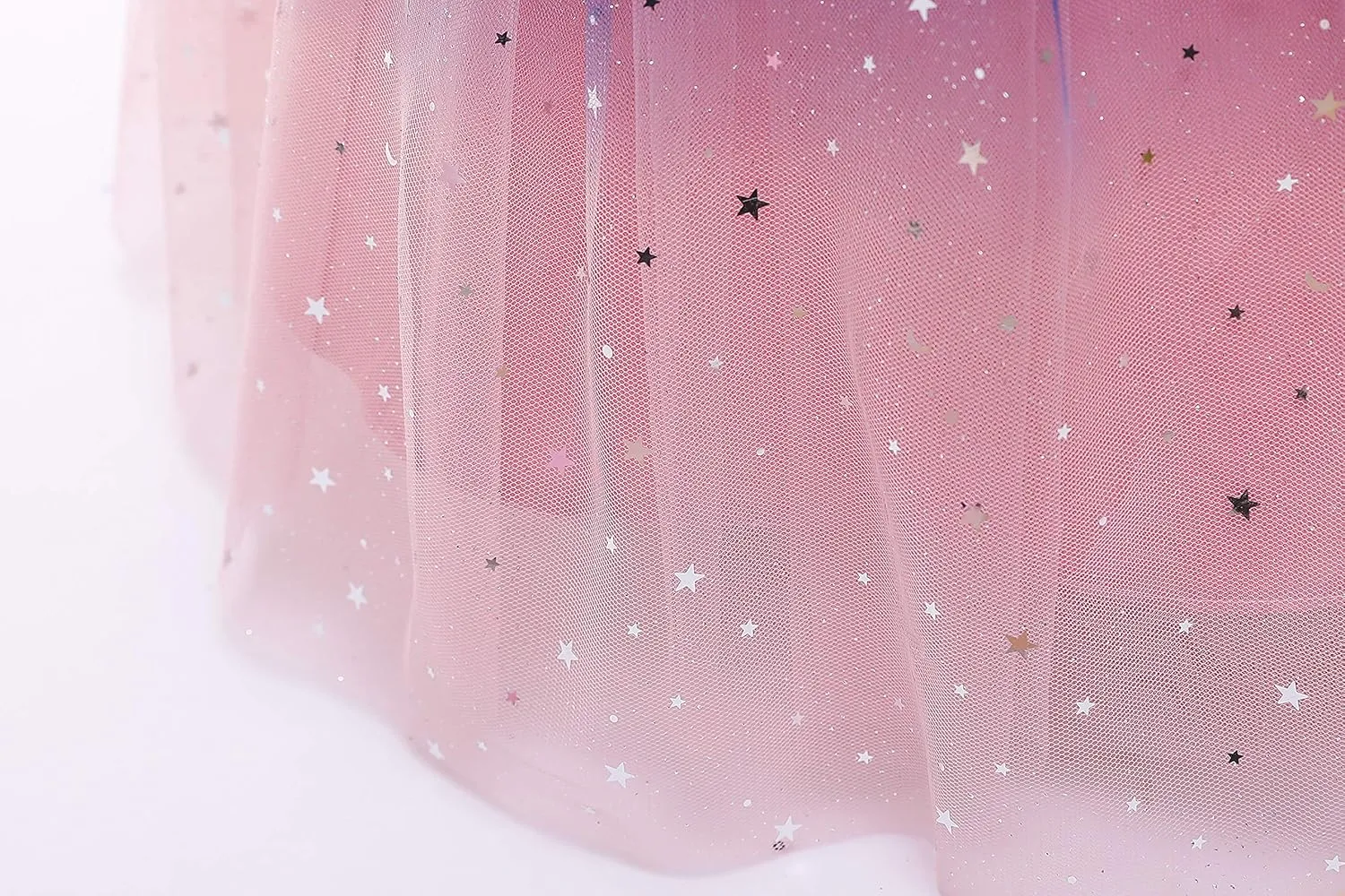 Glamulice Princess Sparkle Tulle Dress Flower Girl Little/Big Girls Wedding Bridesmaid Dresses Pageant Party Ball Gown