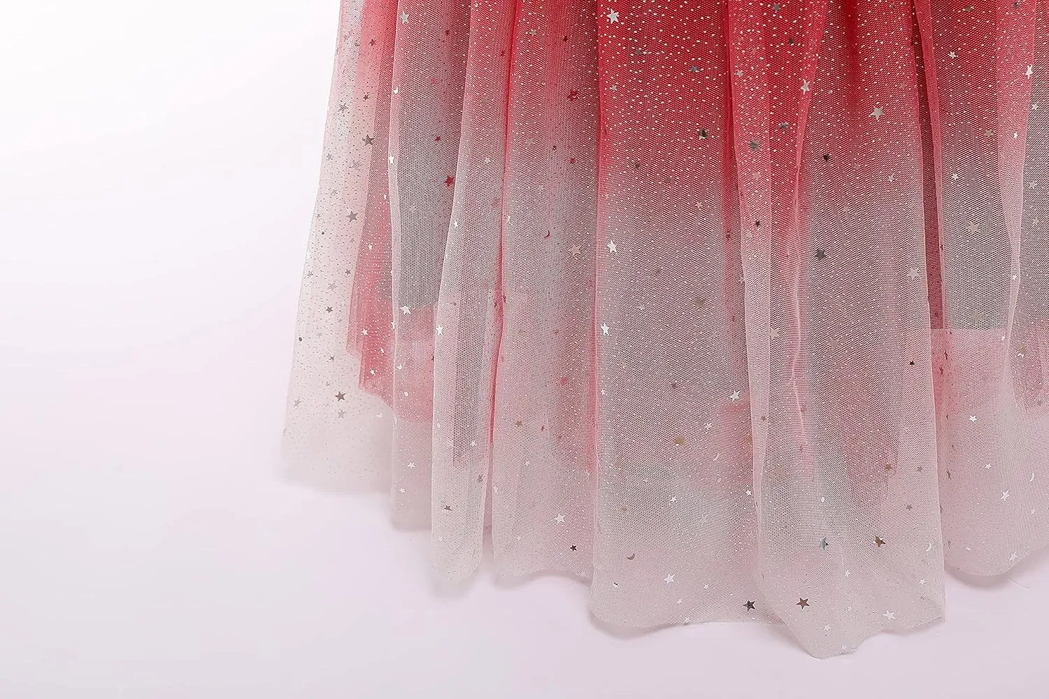 Glamulice Princess Sparkle Tulle Dress Flower Girl Little/Big Girls Wedding Bridesmaid Dresses Pageant Party Ball Gown
