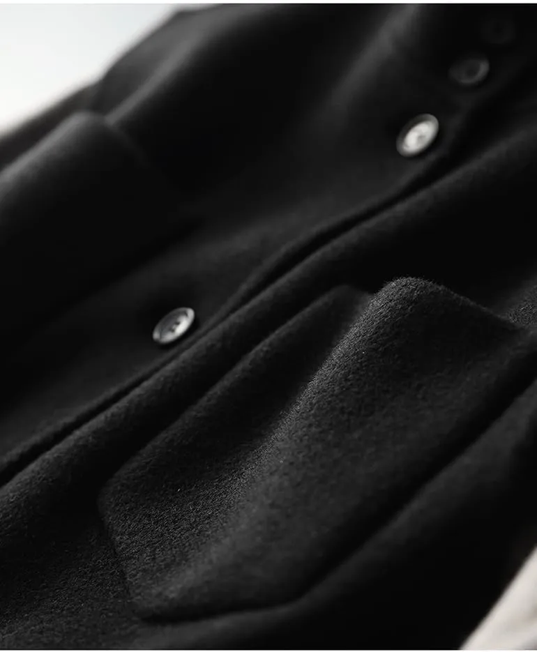 IDEALSANXUN Wool Vest Women Fall Winter Sleeveless Jackets Casual Button Down Waistcoat Trench Coat Outerwear Vest Tops