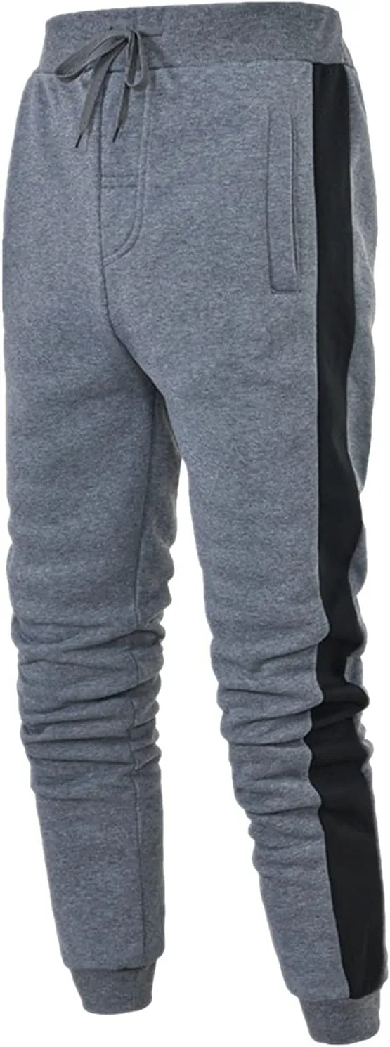 Joggers for Men Big and Tall, Mens Joggers Sweatpants Slim Fit Mens Athletic Jogger Pants with Pockets for Running Training