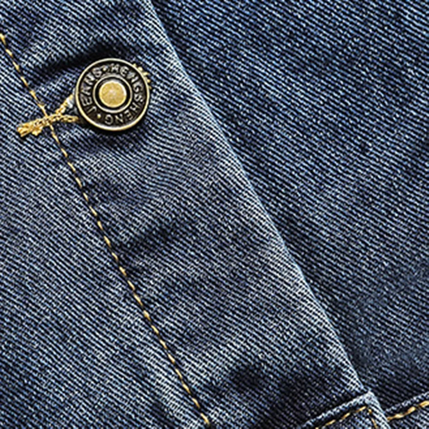 Lightweight Denim Jacket for Women 3/4 Sleeve Short Jean Jacket Lapel Button Down Cropped Trucker Jean Jackets Coats