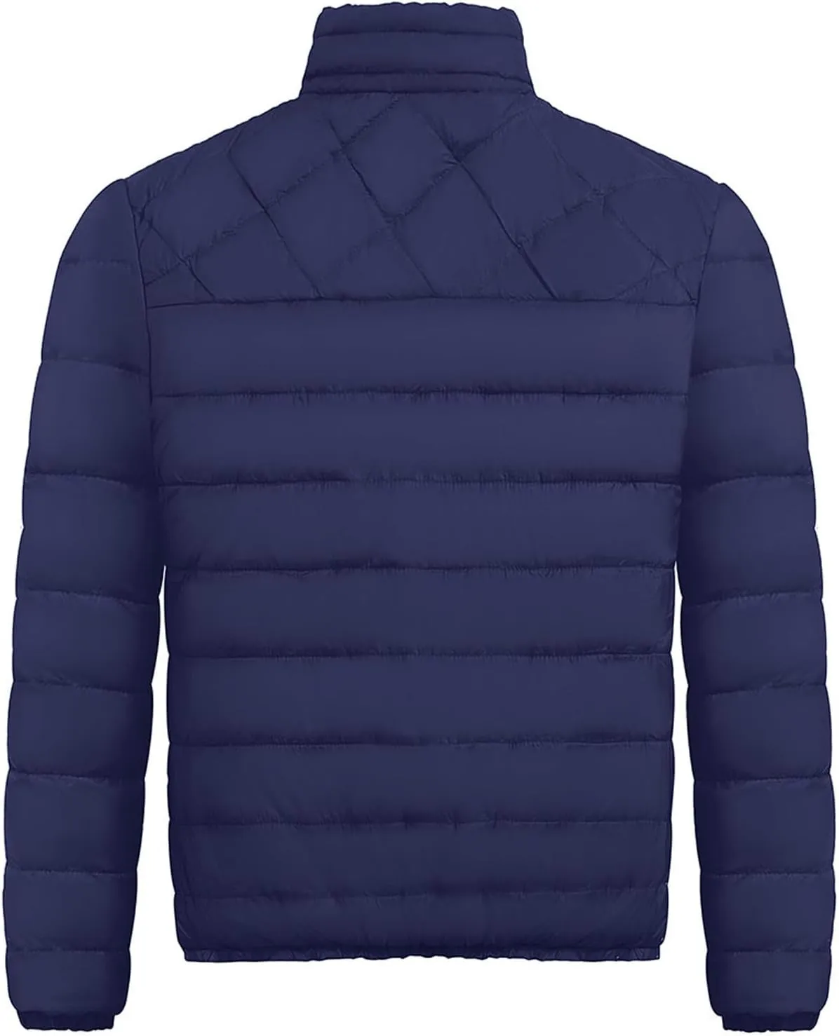 Men'S Down Jackets & Coats Zip Up With Hood Heated Plain Winter Jackets Thick Thermal Windproof Outwear