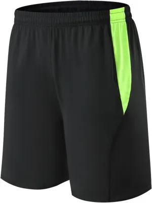Mens Gym Shorts 5 Inch Patchwork Graphic Short Pants Quick Dry Running Shorts Workout Athletic Gear Men Big and Tall