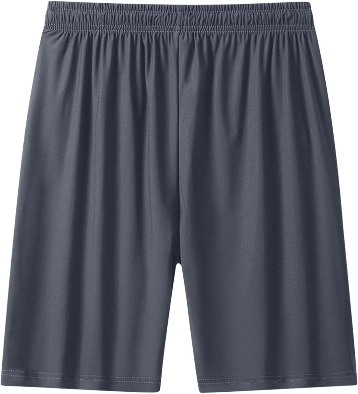 Mens Gym Shorts with Zipper Pockets Quick Dry Running Athletic Workout Gear Big & Tall Active Wear Sports and Outdoors
