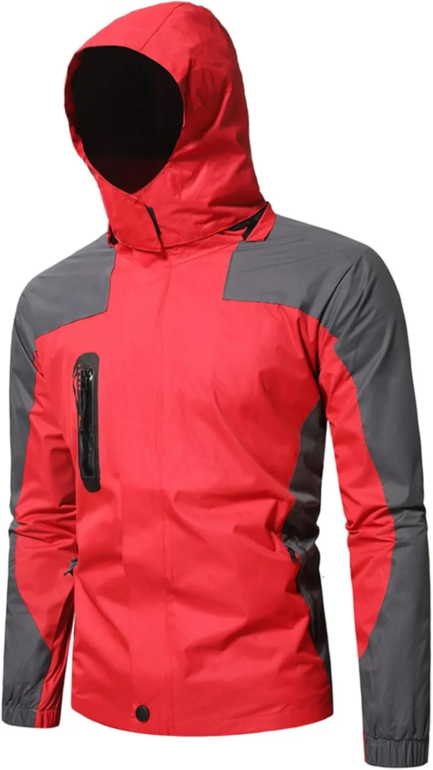 Men's Hiking Jackets Lightweight Outdoor Sportswear Snow Ski Coats Windbreaker Waterproof Hooded Jackets Rain Coats