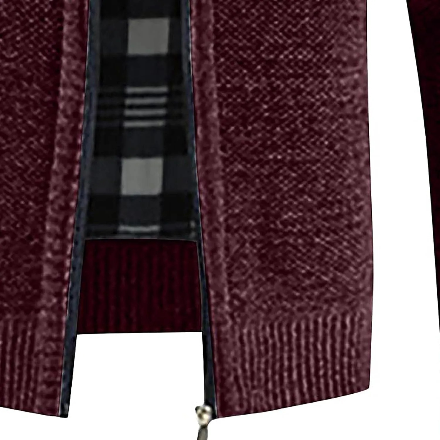 Mens Jackets Autumn and Winter Men's Fashion Loose Cardigan Warm Lapel Hooded Jacket Sweater Jackets