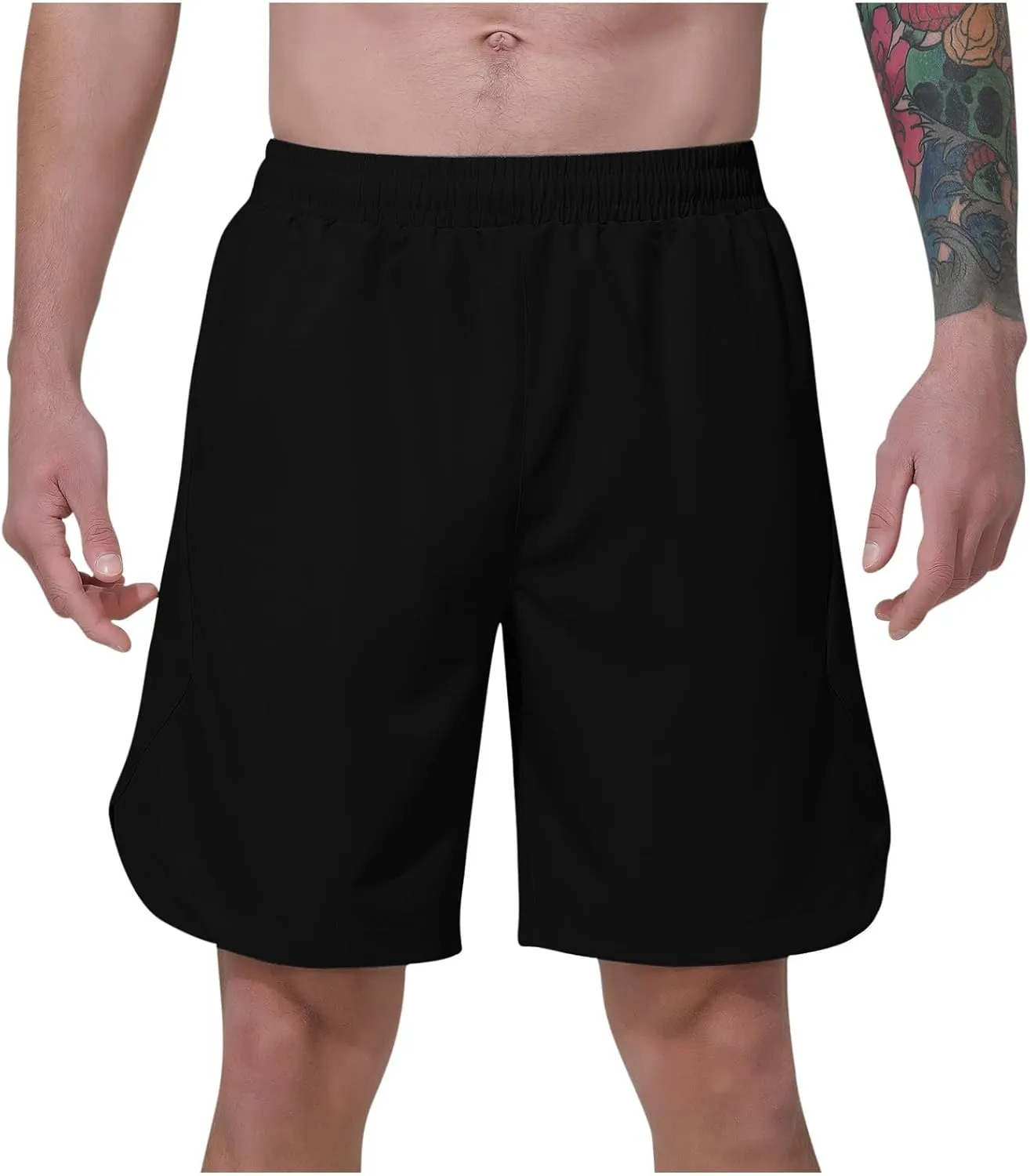 Men's Quick Dry Hiking Shorts Lightweight Running Gym Outdoor Active Shorts with Pockets Basketball Athletic Shorts