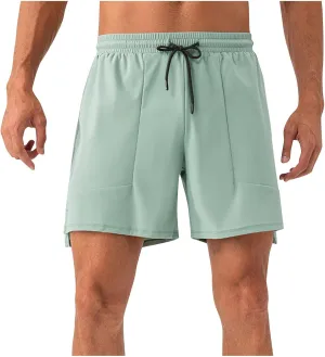 Mens Quick Dry Shorts 5 Inch Running Athletic Short Pants,Loose Moisture Wicking Training Sports Pants,Workout S-2XL