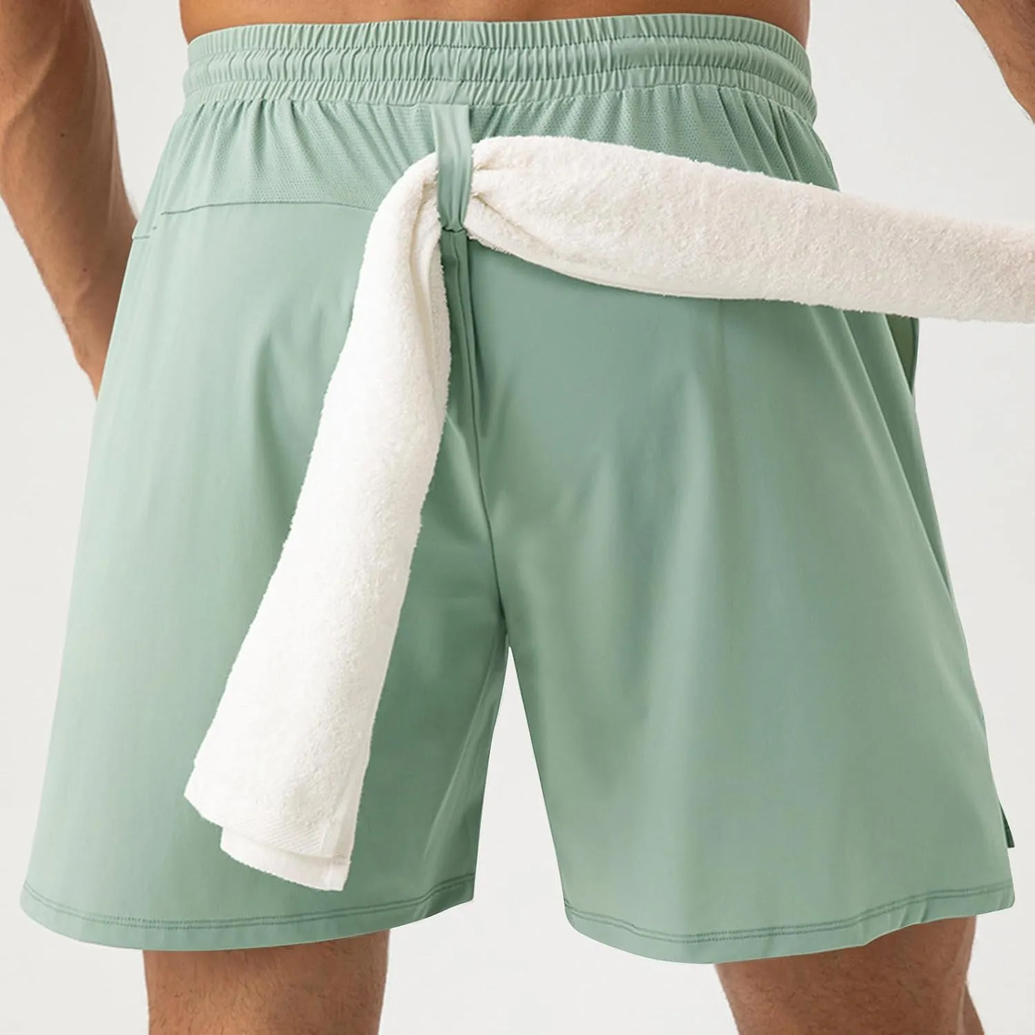 Mens Quick Dry Shorts 5 Inch Running Athletic Short Pants,Loose Moisture Wicking Training Sports Pants,Workout S-2XL