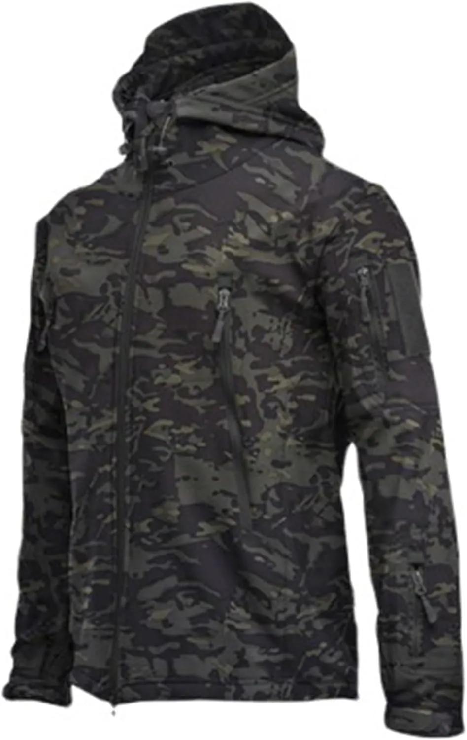 Men's Rain Jackets Waterproof with Hooded Lightweight Windbreaker Outdoor Raincoats for Hiking Running Travel Coats