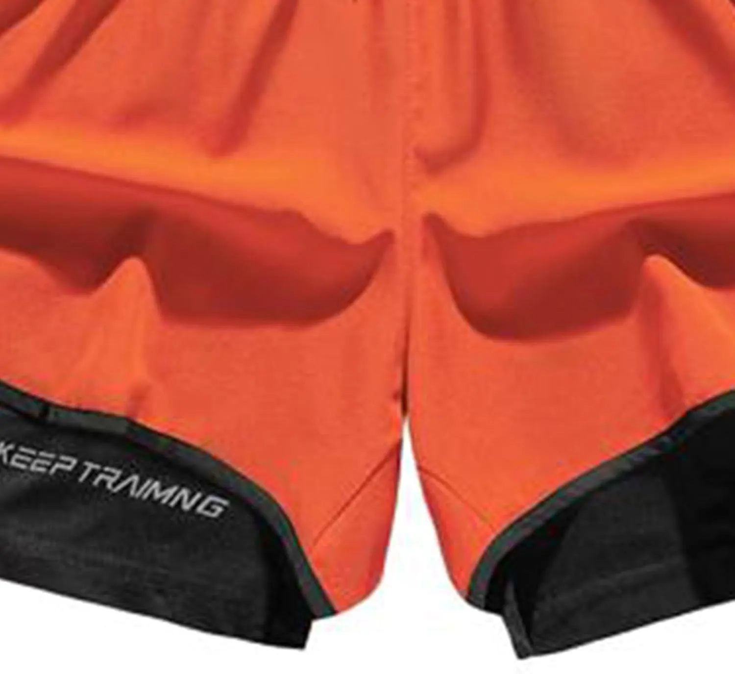 Mens Shorts 3 Inch with Lining Quick Dry Short Pants Colorblock Elastic Waist Sports Wear Mens Active Wear Athletic Gear