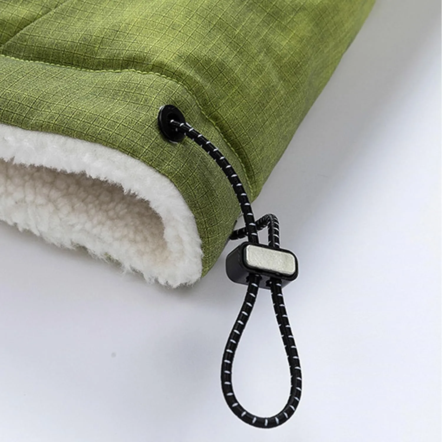 Men's Stitching Drawstring Hooded Fleece Fashion Jacket Coat Outwear Thermal Puffy Winter Jackets Hooded Puffer Coats