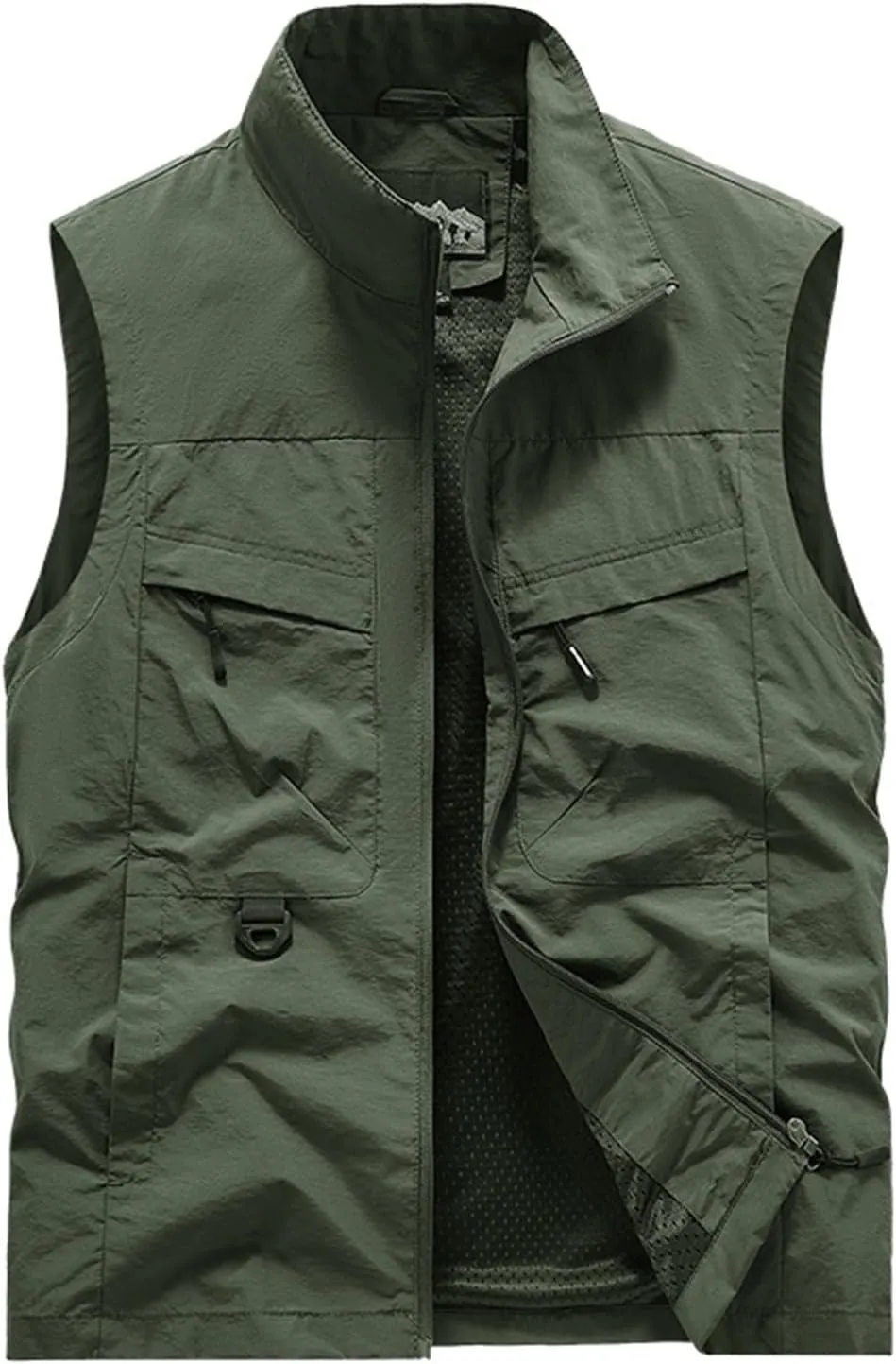 Men's Workout Hooded Tank Tops Sleeveless Hoodies Gym Workout Training Tees Bodybuilding Muscle Cut Off T-Shirts Mens Vest with Pockets(Green,4X-Large)