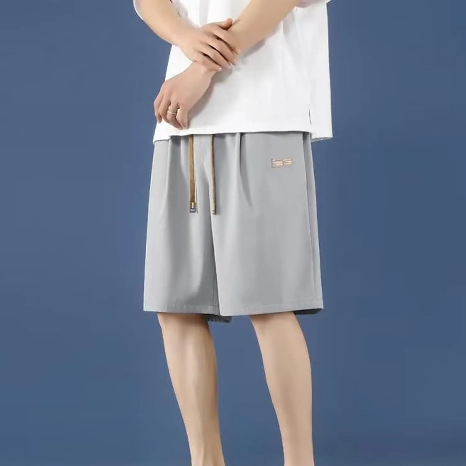 Men's Workout Shorts 5 Inch Quick Dry Running Gear Ice Silk Lightweight Training Athletic Short Pants with Pockets 2025