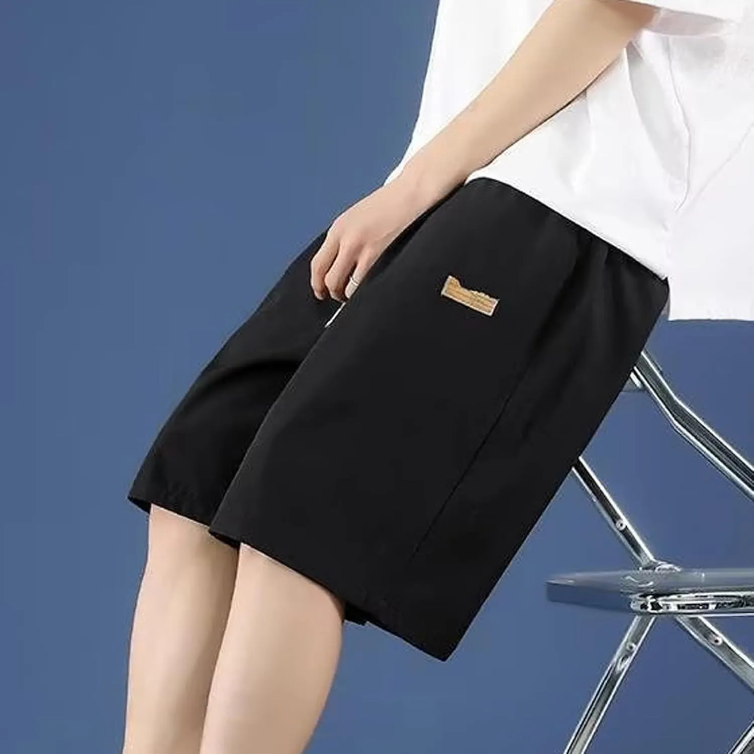 Men's Workout Shorts 5 Inch Quick Dry Running Gear Ice Silk Lightweight Training Athletic Short Pants with Pockets 2025