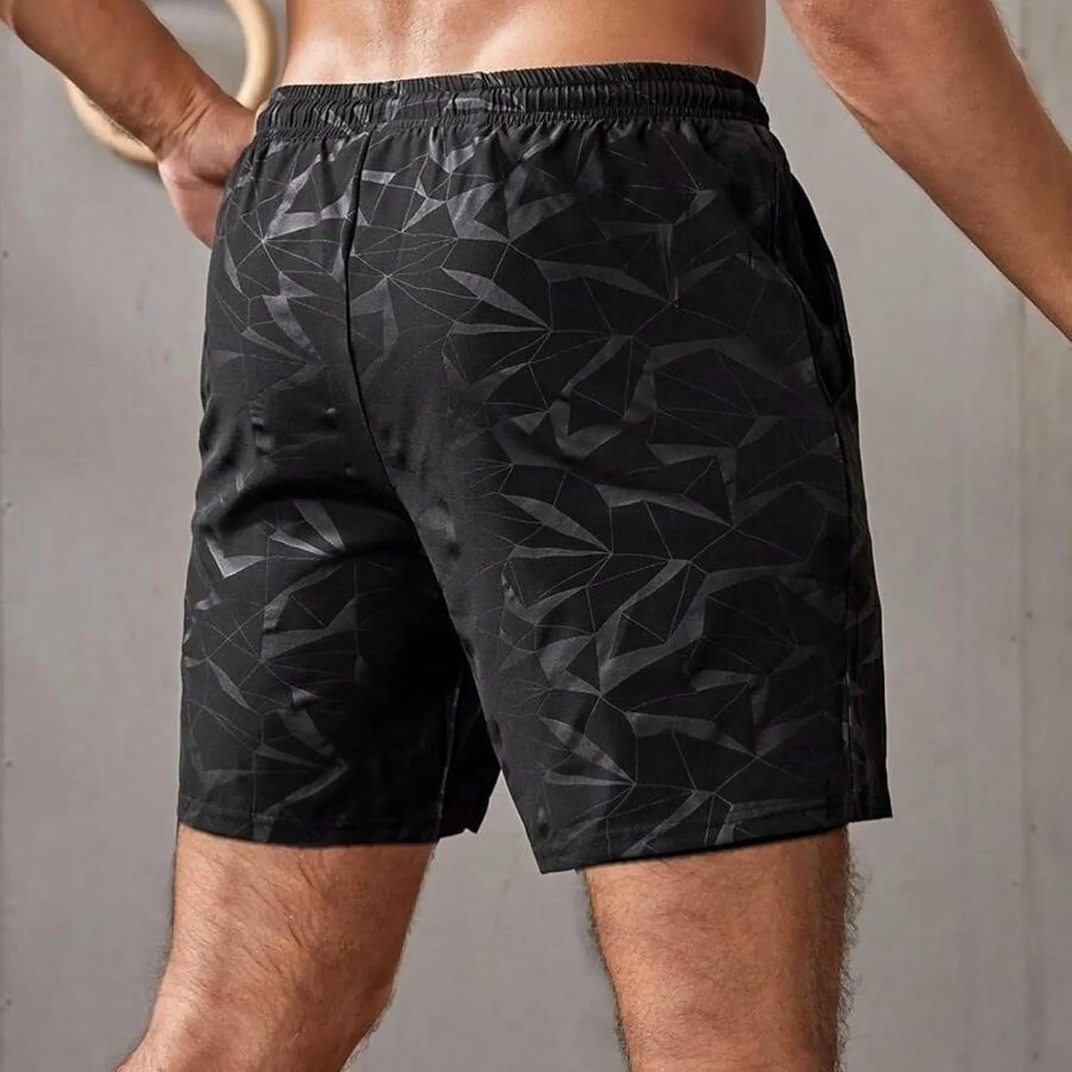 Men's Workout Shorts Quick Dry Athletic Running Sports Active Lightweight Gym Clothes Summer Beach Wear Mens Fashion
