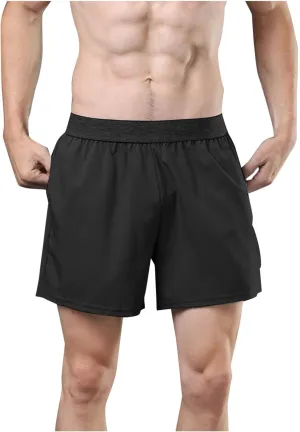 Moisture Wicking Shorts for Men Quick Dry Running Athletic Workout Gym Gear Lightweight Breathable Active Wear Summer