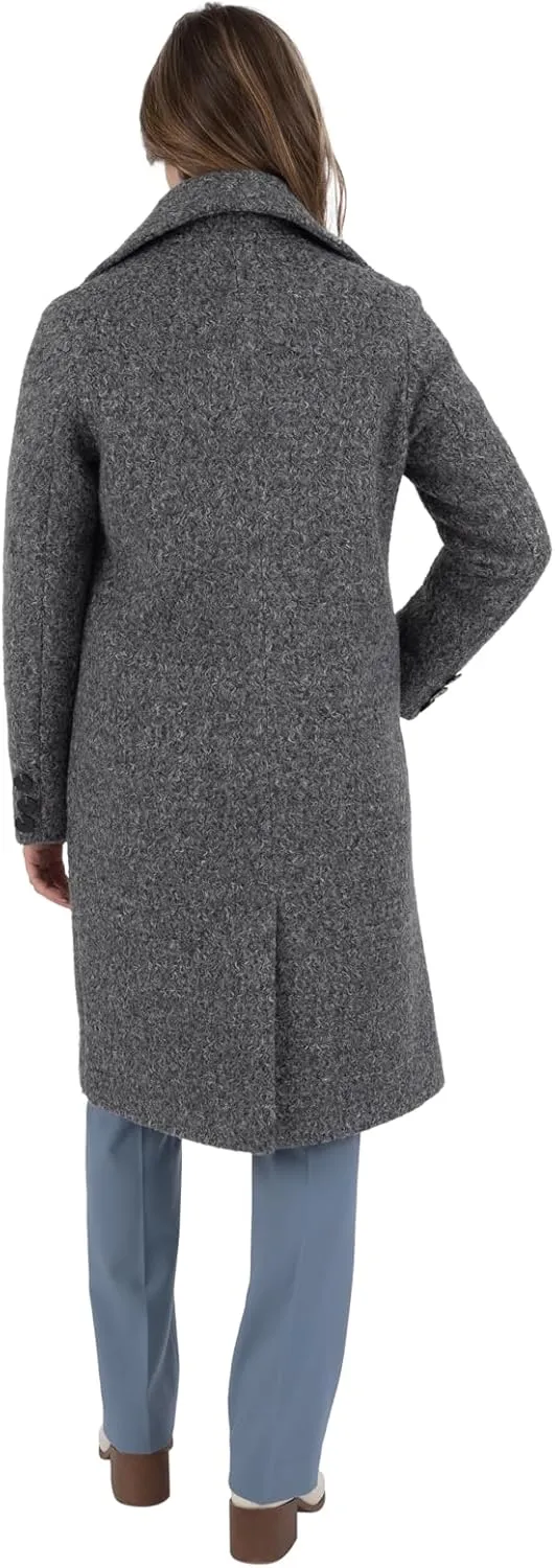 Nine West Women's Faux Wool Coat