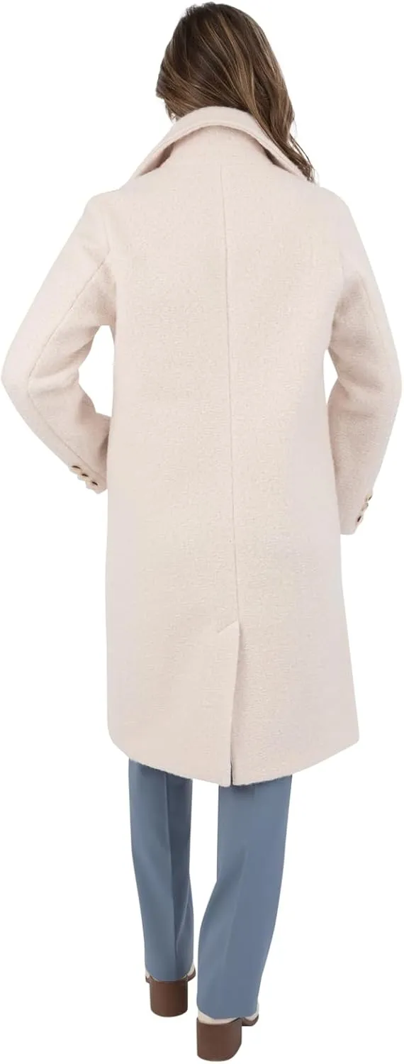 Nine West Women's Faux Wool Coat