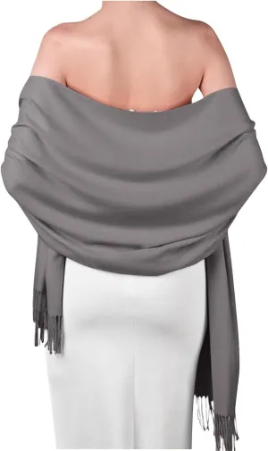 Oplxuo Shawls and Wraps for for Evening Dresses Winter Warm Scarf Cape Cover Up Tassel Hem Shawl Wraps for Women