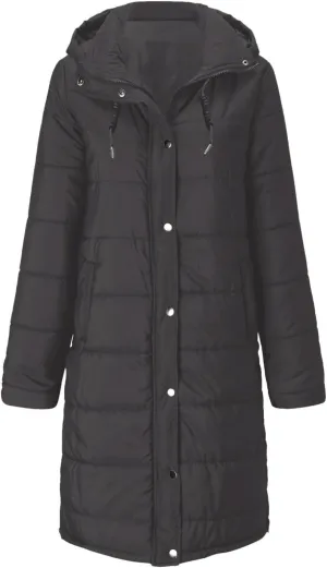 Prime 2024 Today Deals Black Zip Up Hoodie Cold Weather Clothes for Women Light Weight Puffer Jacket Womens Plus Winter Coat Womens Down Parka Winter Coat Womens Puffy Jackets Long
