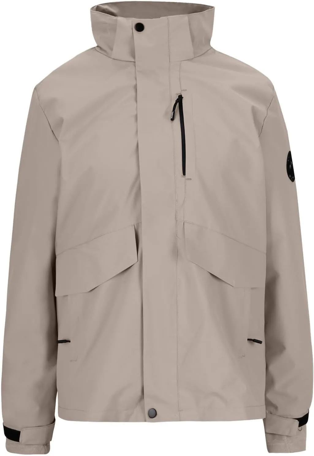 Removable Hooded Ski Jackets for Women Water-Resistant Windbreaker Jacket Tactical Raincoat Softshell Sports Jackets