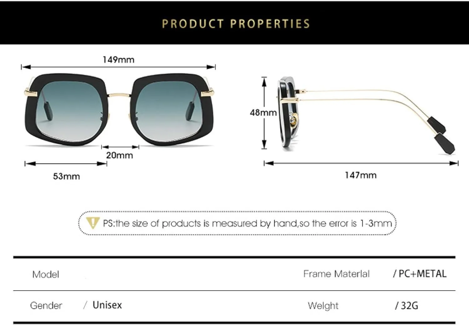 Retro Sunglasses Women Men Fashion Luxury Outdoors Driving Shades Uv400