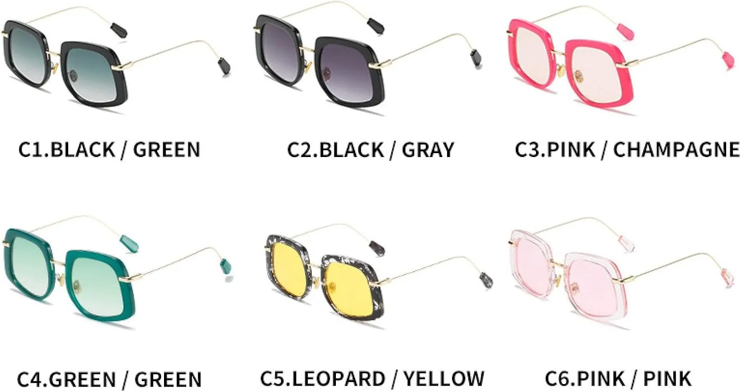 Retro Sunglasses Women Men Fashion Luxury Outdoors Driving Shades Uv400