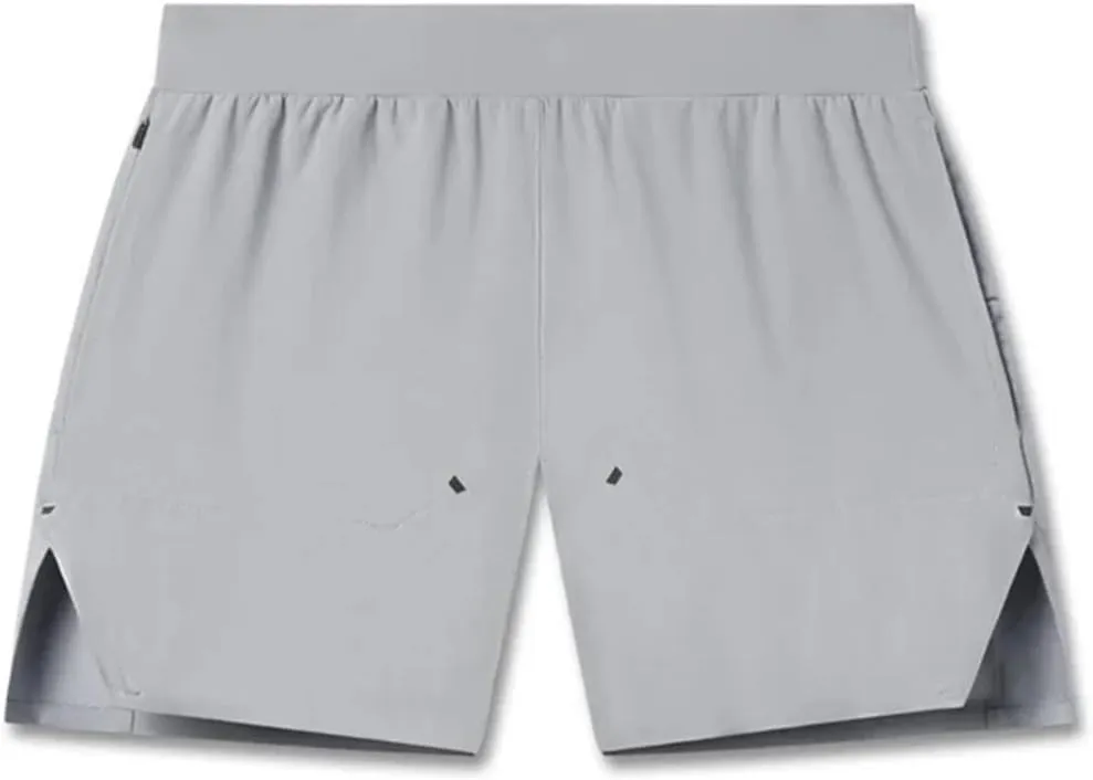 Running Shorts for Men 3 Inch Quick Dry Gym Athletic Workout Sports Gear Outdoor Active Wear Summer with Zipper Pockets