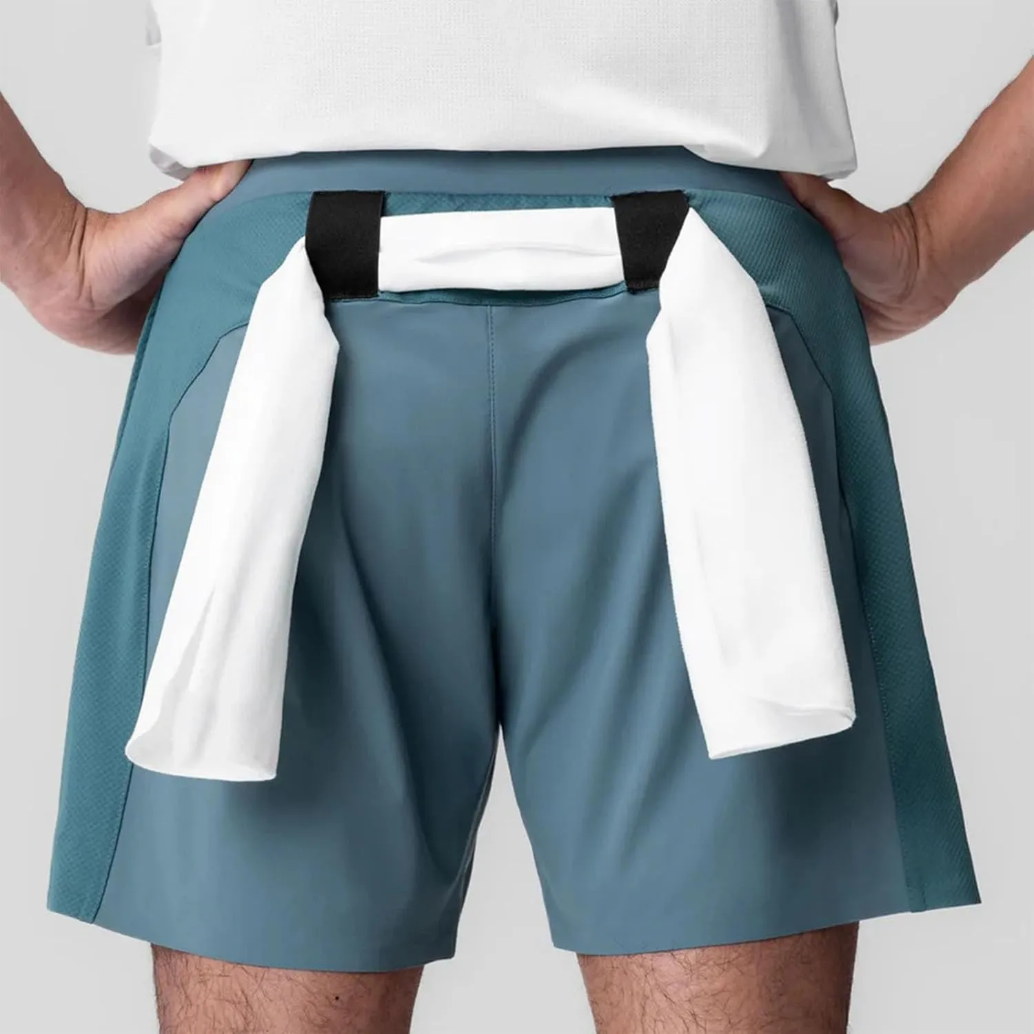 Running Shorts for Men 3 Inch Quick Dry Gym Athletic Workout Sports Gear Outdoor Active Wear Summer with Zipper Pockets