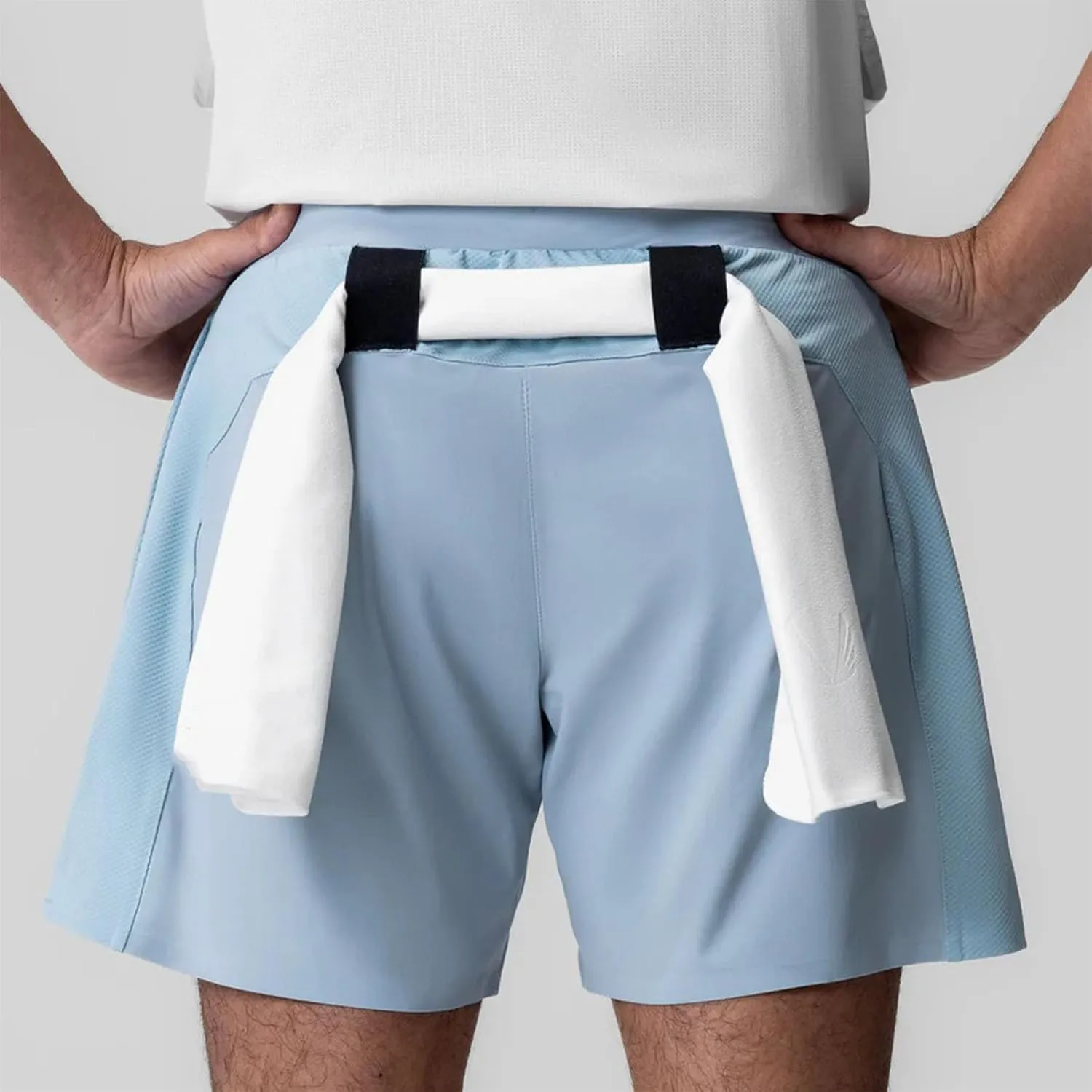 Running Shorts for Men 3 Inch Quick Dry Gym Athletic Workout Sports Gear Outdoor Active Wear Summer with Zipper Pockets