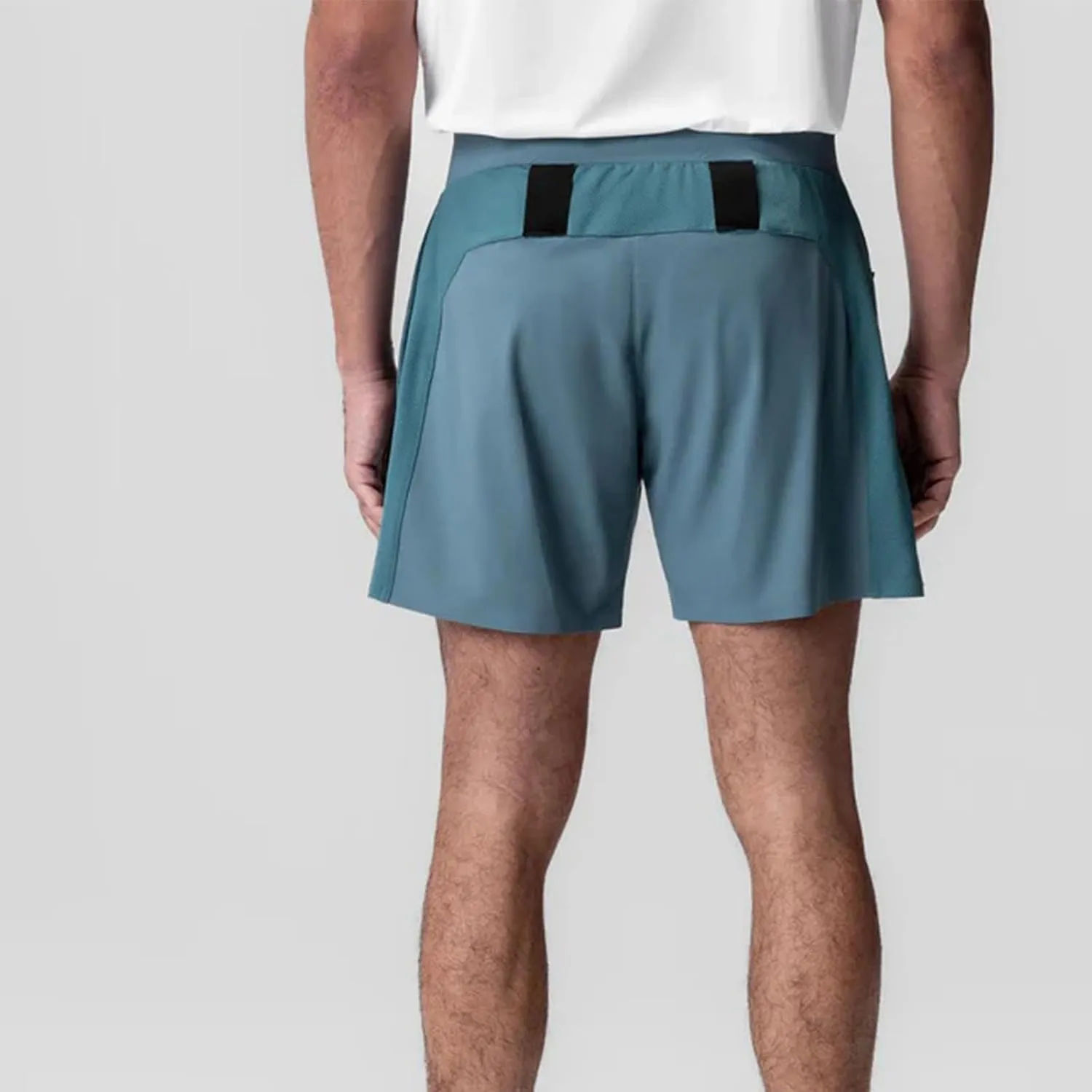 Running Shorts for Men 3 Inch Quick Dry Gym Athletic Workout Sports Gear Outdoor Active Wear Summer with Zipper Pockets