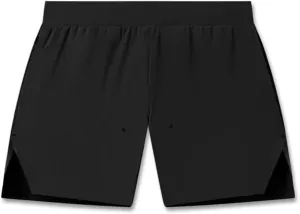 Running Shorts for Men 3 Inch Quick Dry Gym Athletic Workout Sports Gear Outdoor Active Wear Summer with Zipper Pockets
