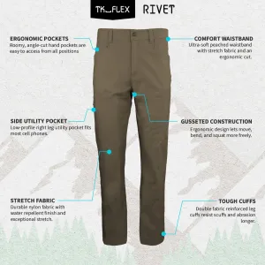 TK Flex Rivet Utility Men's Pant Coyote Brown