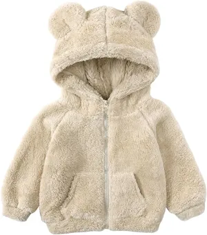 Toddler Winter Coat Baby Girls Boys'Jackets Hooded Down Jackets Zipper Coats Puffer Vest Lined Toddler Jackets